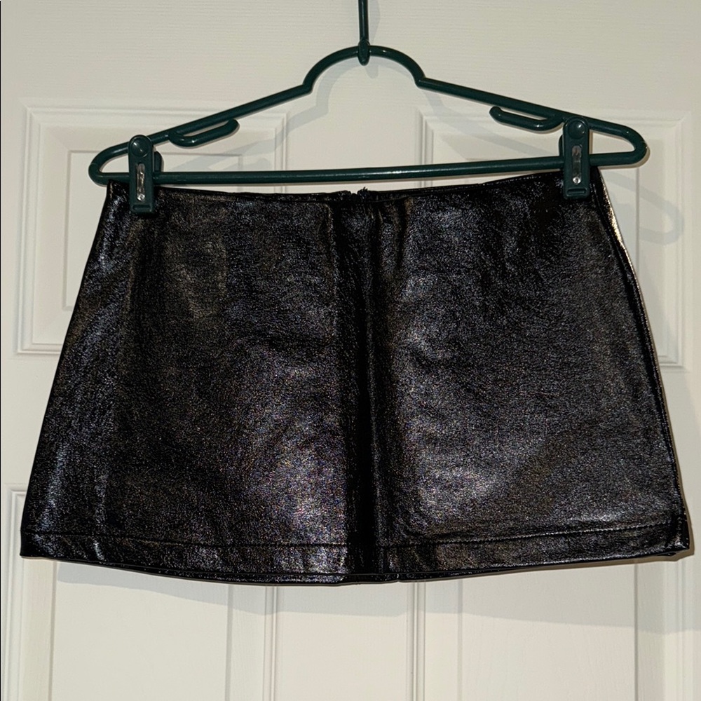NWOT:  Black Mini Skirt